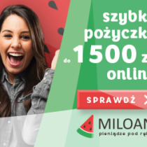 Szybka pożyczka Miloan